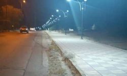 بهسازی و روشنایی مسیر پرتردد حدفاصل کارخانه گوگرد تا دانشگاه پیام‌نور در حال اجراست