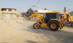 عملیات زیرسازی معابر محله تلخاب آغاز شد