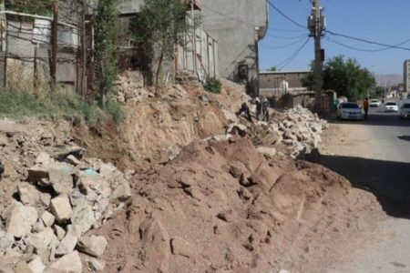 ورودی منطقه هشت بنگله ساماندهی می‌شود