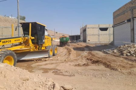 حرکت عمرانی شهرداری مسجدسلیمان در شهرک خودرویی سرعت گرفت
