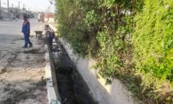 پاکسازی و لایروبی کانال‌های شهری به همت معاونت خدمات شهرداری مسجدسلیمان
