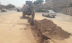 آغاز عملیات نخاله‌برداری و زیرسازی نوار حفاری جنب آتش‌نشانی نفتک حدفاصل گلزار شهدای گمنام