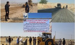به مناسبت هفته دولت انجام شد؛ کلنگ زنی و افتتاح چند طرح عمرانی در شهر گلگیر