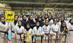 کسب مقام سوم مسابقات قهرمانی کاراته بانوان کشور توسط کاراته کاهای خوزستانی