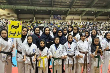کسب مقام سوم مسابقات قهرمانی کاراته بانوان کشور توسط کاراته کاهای خوزستانی