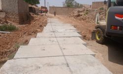 کانال‌های باغ چشمه‌علی ایمن‌سازی شد