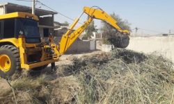 اجرای عملیات گسترده لایروبی کانال‌های منطقه مال‌شنبه