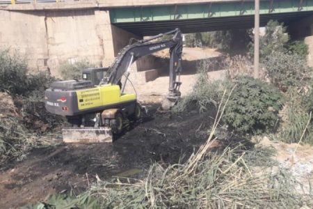 بازگشایی مسیر دسترسی پل قدیم هشت‌بنگله پس از سال‌ها توسط شهرداری مسجدسلیمان