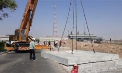 ایمن سازی معابر و جاده های یکی از مجتمع های صنعتی نفت و گاز مارون