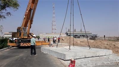 ایمن سازی معابر و جاده های یکی از مجتمع های صنعتی نفت و گاز مارون