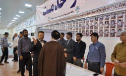 برپایی میز خدمت و ایستگاه صلواتی شهرداری مسجدسلیمان در مصلی نماز جمعه