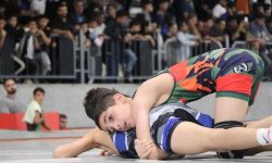 خوزستان، قهرمان کشتی فرنگی استعدادهای برترکشور در شیراز شد