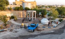 بازدید شهردار مسجدسلیمان از روند تکمیل پروژه یادمان شهید گمنام دانشگاه آزاد اسلامی