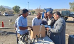 بازدید میدانی شهردار و معاونت امور زیربنایی مسجدسلیمان از روند تکمیل پارک ۵۰ هکتاری تمبی