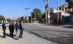 بازدید عضو شورای شهر از روند جابجایی شبکه برق محور دو راهی بی‌بیان – هنرستان