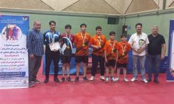 قهرمانی و نایب قهرمانی زیر ۱۵ ساله های نفت و گاز مارون