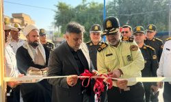 افتتاح ساختمان جدید پلیس راهور مسجدسلیمان