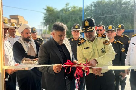 افتتاح ساختمان جدید پلیس راهور مسجدسلیمان