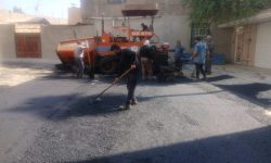 آسفالت معابر منطقه ۵ بنگله پشت آموزشگاه علی ابن مهزیار؛ مطالبه سالیان دراز ساکنان محقق شد