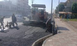 اجرای عملیات آسفالت محور دسترسی تقاطع سرکوره‌ها به تقاطع مالجونکی با دستور شهردار مسجدسلیمان