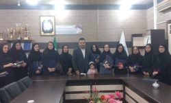 تجلیل از بانوان شاغل شهرداری مسجدسلیمان همزمان با ولادت حضرت زهرا(س)