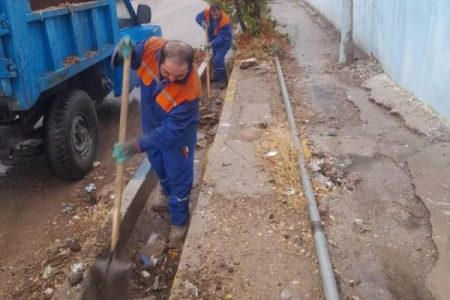 اقدامات فوری شهرداری مسجدسلیمان برای رفع نقاط آبگیر پس از بارندگی شدید