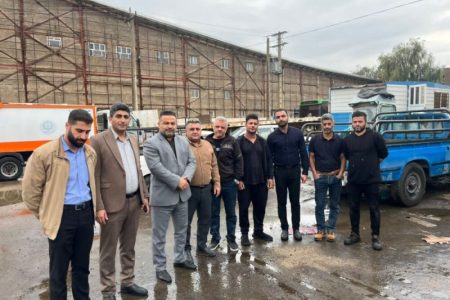 دیدار و تجلیل شهردار مسجدسلیمان از کارکنان حوزه حمل‌ونقل شهری به مناسبت هفته حمل‌ونقل