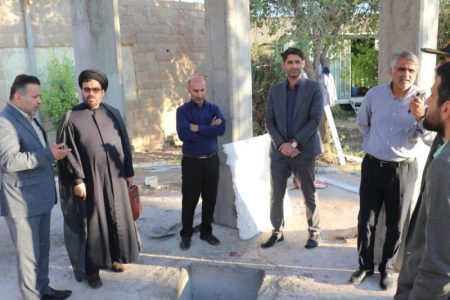 پروژه یادمان شهید گمنام زیر نظر شهردار و ریاست دادگستری شهرستان مسجدسلیمان پایش شد