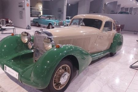 نادرترین مرسدس بنز جهان در ایران است / کمپانی بنز مشتری خودروی شخصی رضا شاه