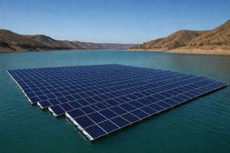 آغاز احداث نخستین نیروگاه خورشیدی شناور کشور در خوزستان