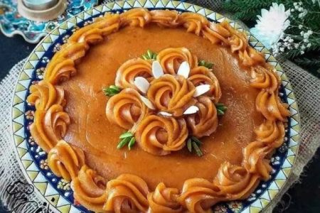 حلوای سوهانِ لطیف و خوشمزه برای افطار