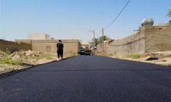 بهسازی جاده‌های روستاهای بروایه از سوی نفت و گاز کارون