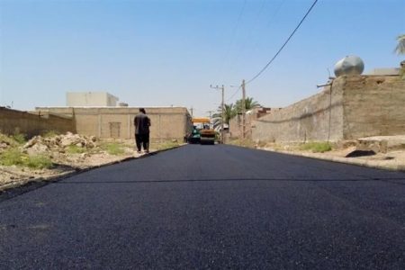 بهسازی جاده‌های روستاهای بروایه از سوی نفت و گاز کارون