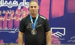 درخشش پرسنل سازمان آتش‌نشانی شهرداری مسجدسلیمان در مسابقات وزنه‌برداری کشور