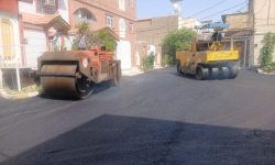 تداوم نهضت بهسازی معابر شهری مسجدسلیمان؛ معابر منطقه کم برخوردار سی‌برنج آسفالت شد
