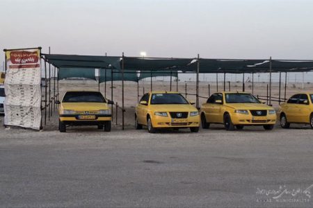 به همت شهرداری اهواز انجام شد؛  احداث پایانه تاکسیرانی در مرز چذابه برای تسهیل تردد زائران