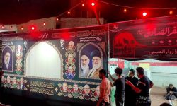 همدلی برای زائران, برپایی ایستگاه صلواتی در مسیر مشایه اربعین حسینی