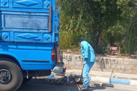 تداوم پاکسازی و نخاله‌برداری در محلات مختلف مسجدسلیمان