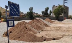پاسخ به مطالبه ساکنان نمره هشت و بی‌بیان؛  عملیات زیرسازی محور نمره هشت انجام شد