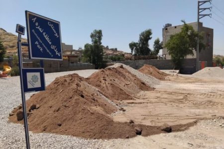 پاسخ به مطالبه ساکنان نمره هشت و بی‌بیان؛  عملیات زیرسازی محور نمره هشت انجام شد