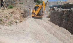 پاسخ شهرداری مسجدسلیمان به مطالبه ساکنان مالجونکی با اجرای عملیات پاکسازی و زیرسازی معابر