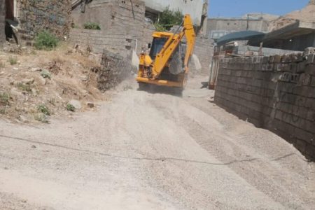 پاسخ شهرداری مسجدسلیمان به مطالبه ساکنان مالجونکی با اجرای عملیات پاکسازی و زیرسازی معابر