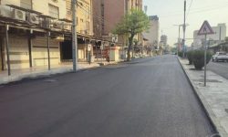 آغاز اجرای آسفالت در ادامه مسیر بلوار شریعتی (سی‌متری) شهر اهواز