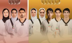 درخشش ملی‌پوشان تکواندو؛ ایران با ۱۶ مدال رنگارنگ قهرمان شد