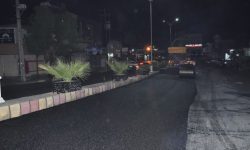 گام دوم نوسازی پرترددترین محور شهری مسجدسلیمان آغاز شد