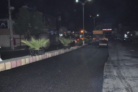 گام دوم نوسازی پرترددترین محور شهری مسجدسلیمان آغاز شد