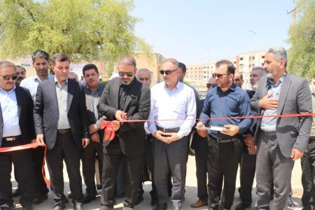افتتاح و بهره برداری از پارک بانوان در مسجدسلیمان