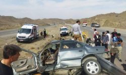 جان باختن ۲ نفر بر اثر واژگونی خودرو در آزادراه پل زال – اندیمشک