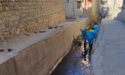 خدمت‌رسانی گسترده شهرداری مسجدسلیمان برای پاکسازی معابر و لایروبی کانال‌ها