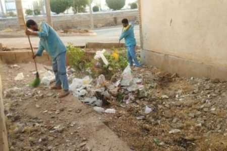معابر مسجدسلیمان زیر پوشش عملیات گسترده پاکسازی معابر